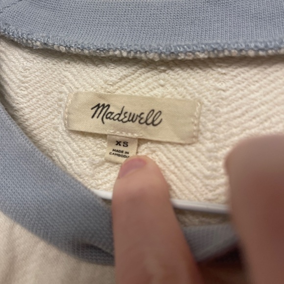 Madewell Colorblock Shirt - Mustard, Rust, Cream, and Blue - Picture 3 of 3